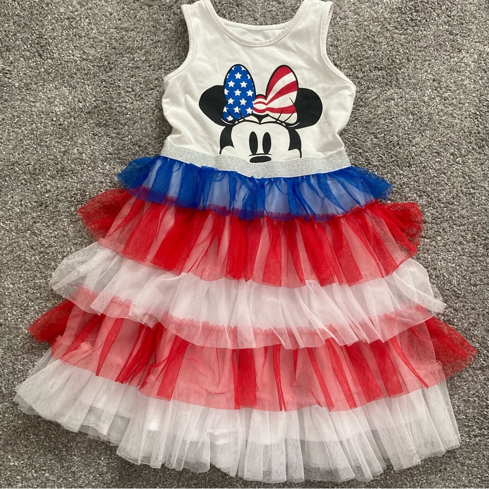 Disney Minnie tutu dress / July 4th Independence Day